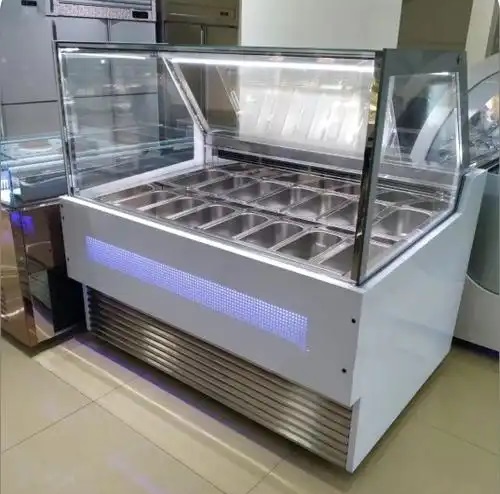 Ice Cream Scooping Freezer