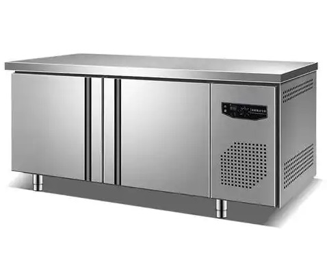 Stainless Steel Worktop Refrigerator