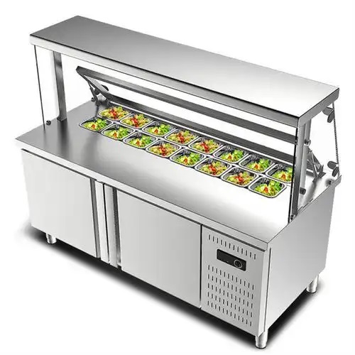Salad Prep Table Refrigerator