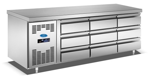 Stainless Steel Drawer Refrigerator